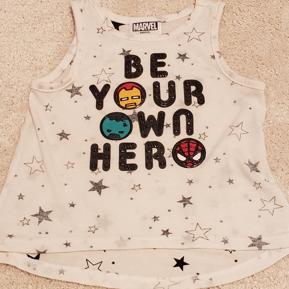 Disney Marvel Toddler Girls Tank Top